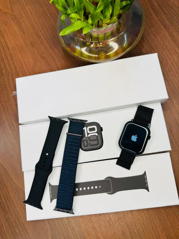  Apple Logo Watch Series 10 (With Free Nylon Straps)